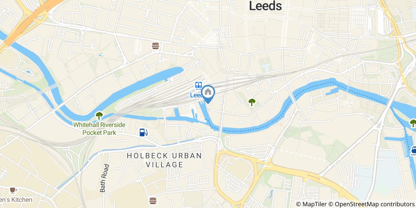 2 Bed Flat, Blue Granary Wharf, LS1