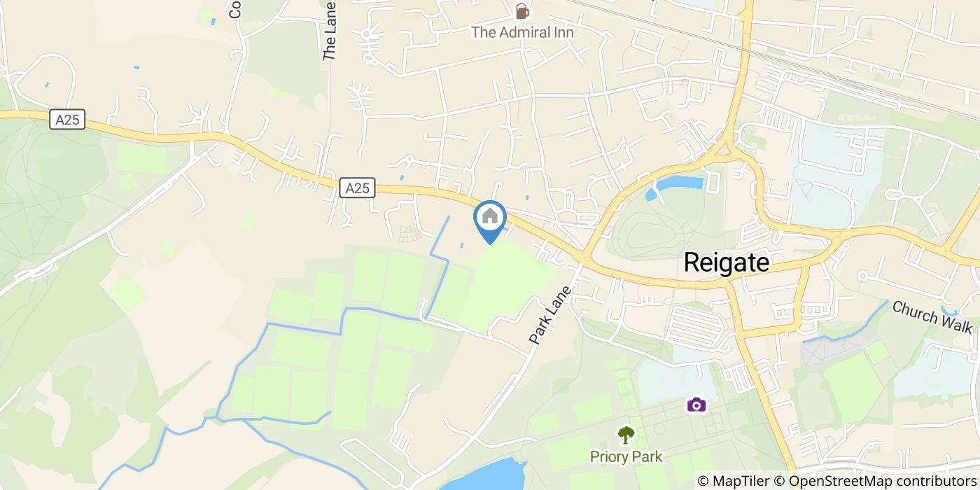 1 Bed Flat, Priory Court, RH2