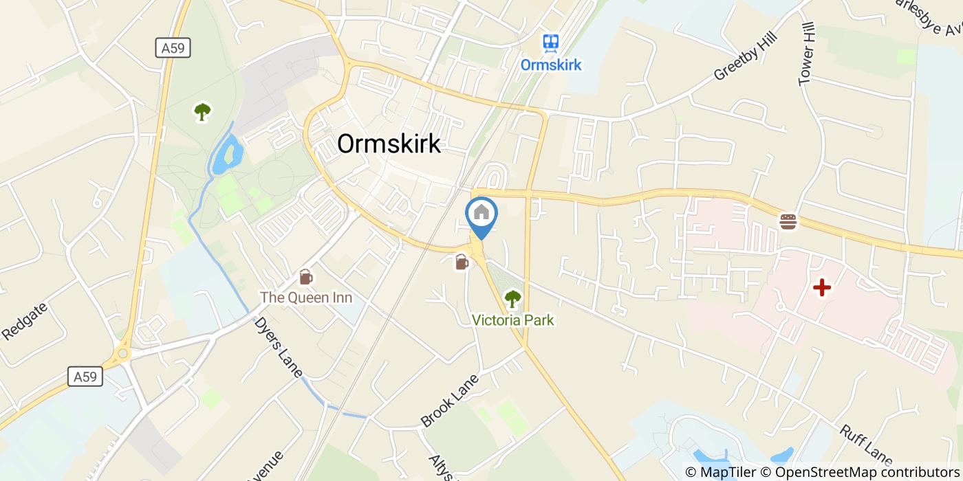 Room in a Shared Flat, St Helens Road, L39