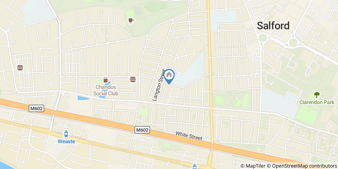 Room in a Shared House, Goulden Street, M6