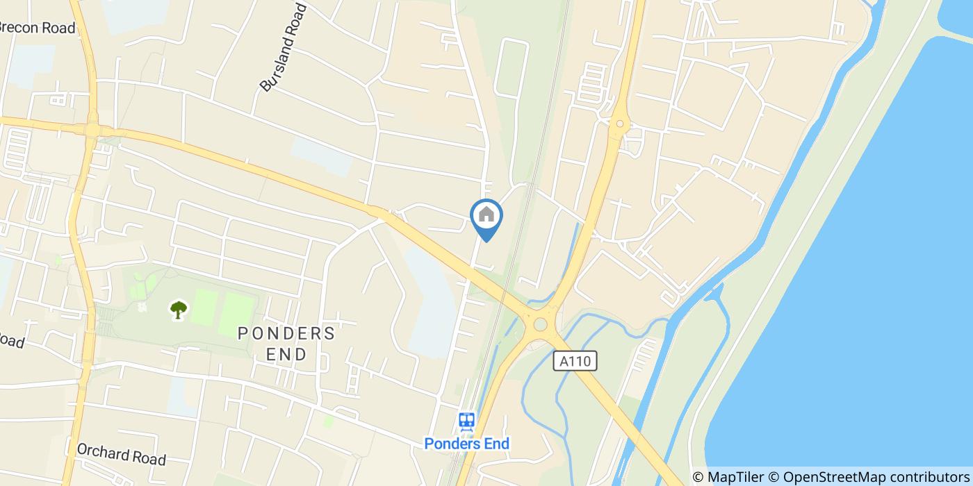 1 Bed Flat, Alma Road, EN3