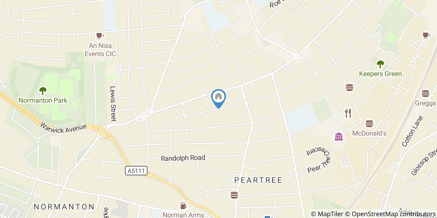Derby - 2 Bed Terraced House, Sutherland Road, DE23 - To Rent Now for £ ...
