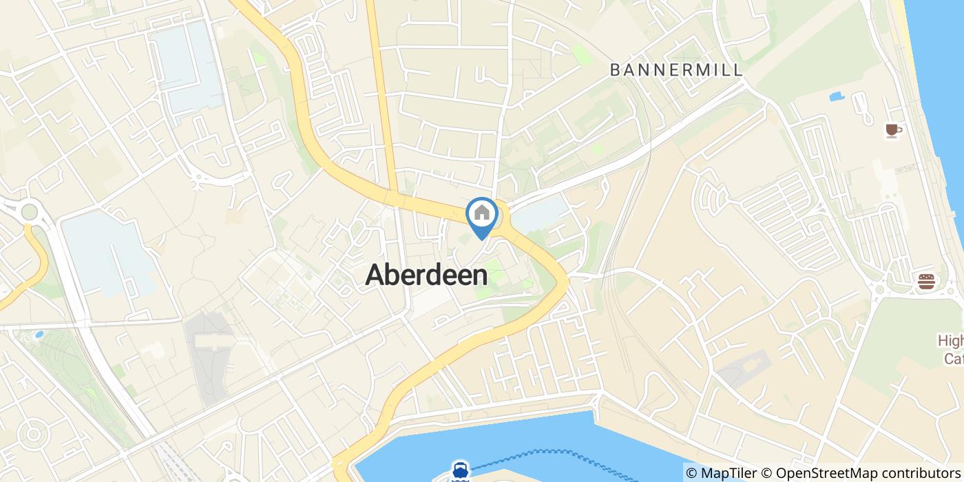 Aberdeen - 1 Bed Flat, Right, AB11 - To Rent Now for £600.00 p/m