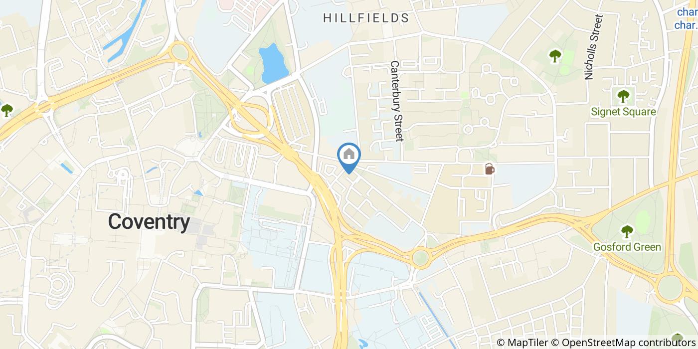 2 Bed Flat, Bodiam Hall, CV1