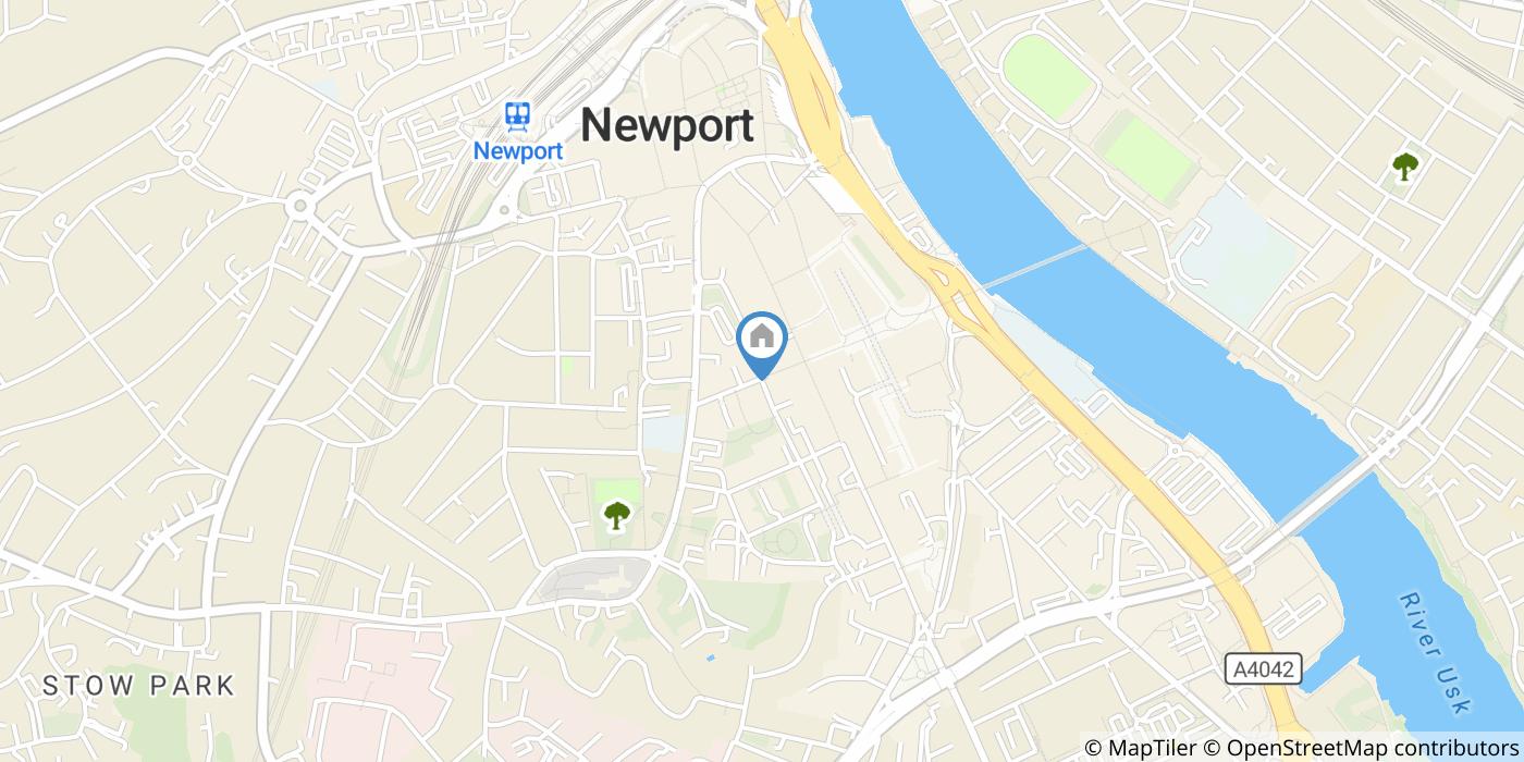 Newport - 1 Bed Flat, Charles Street, NP20 - To Rent Now for £300.00 p/m