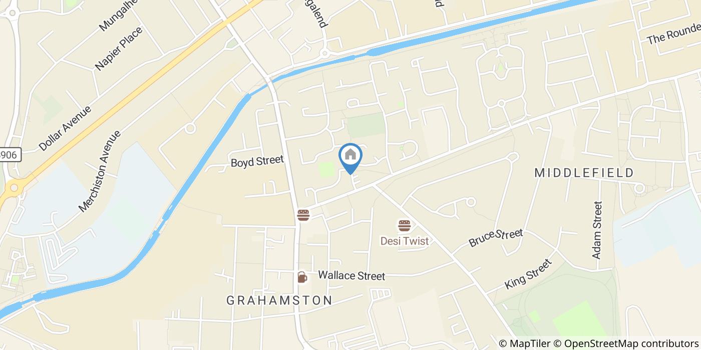 2 Bed Maisonette, Middlemass Court, FK2