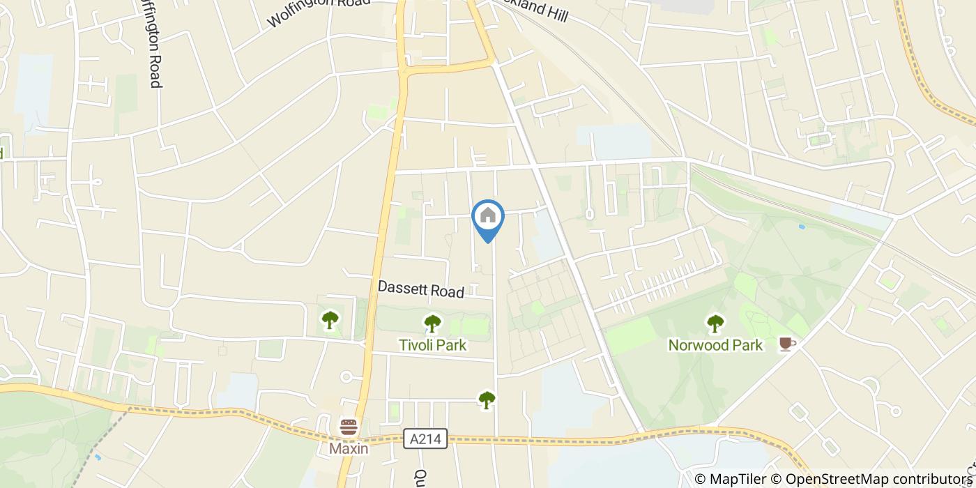 2 Bed Terraced House, Tivoli Road, SE27
