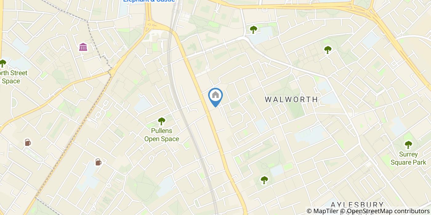 London - Studio Flat, Browning St, SE17 - To Rent Now for £1,500.00 p/m