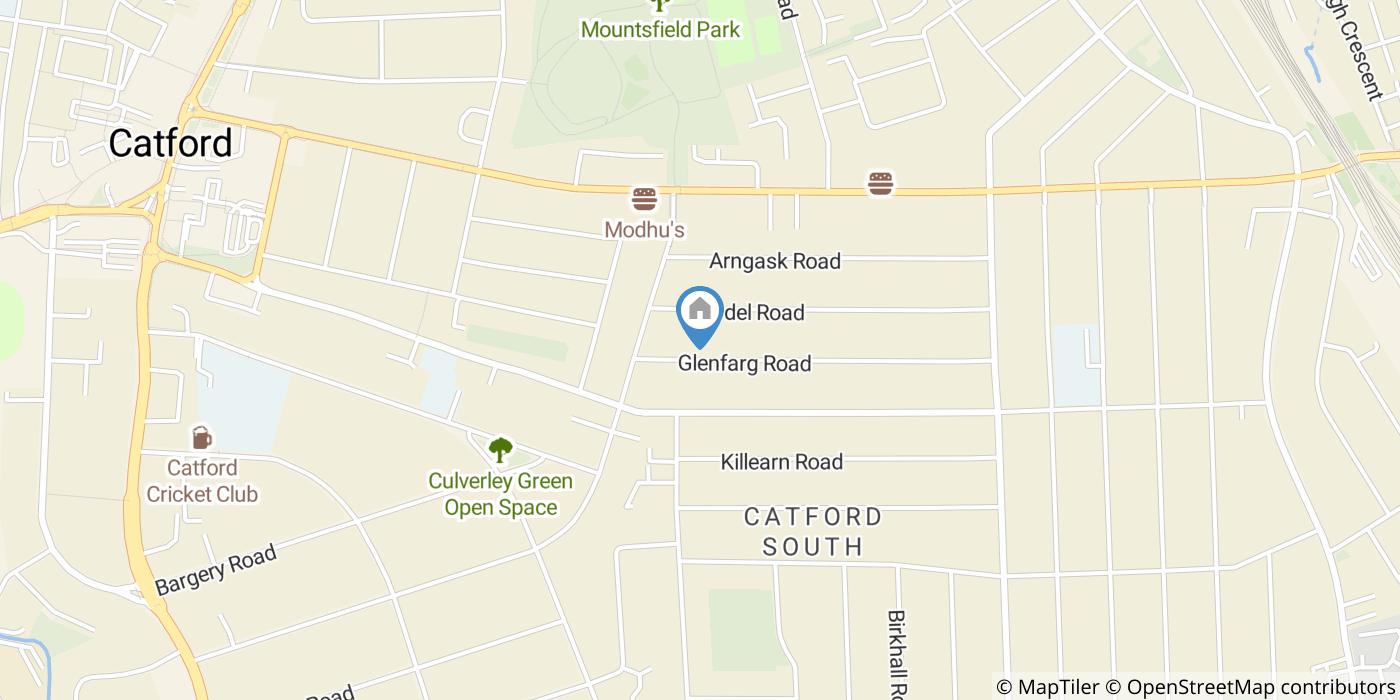 Studio Flat, Glenfarg Road, SE6