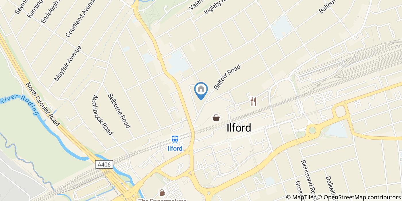 Ilford - 2 Bed Flat, Balfour Road, IG1 - To Rent Now for £1,600.00 p/m