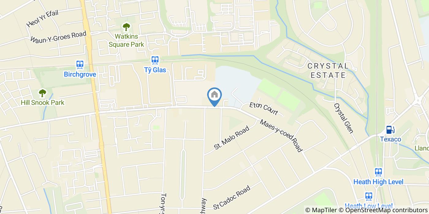 1 Bed Flat, Heath Court, CF14