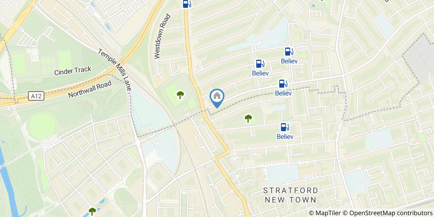 Studio Flat, Crownfield Road, E15