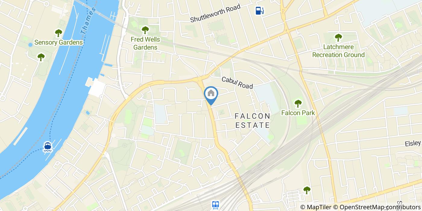 Room in a Shared Flat, Falcon Road, SW11