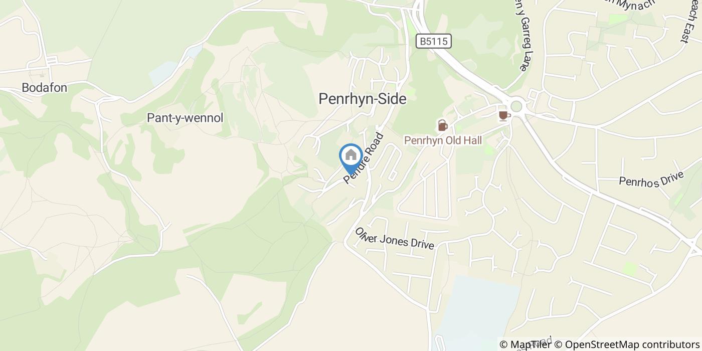 2 Bed Semi-Detached House, Pendre Road, LL30