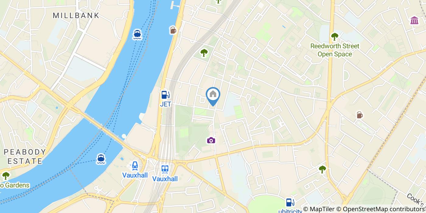 London - 1 Bed Flat, Arne House, SE11 - To Rent Now for £1,750.00 p/m