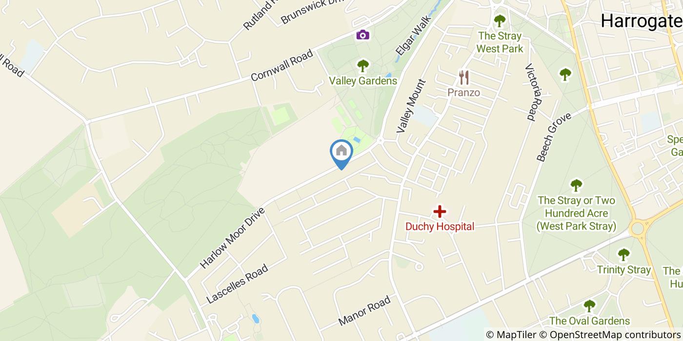 6 Bed Terraced House, Harlow Moor Drive, HG2