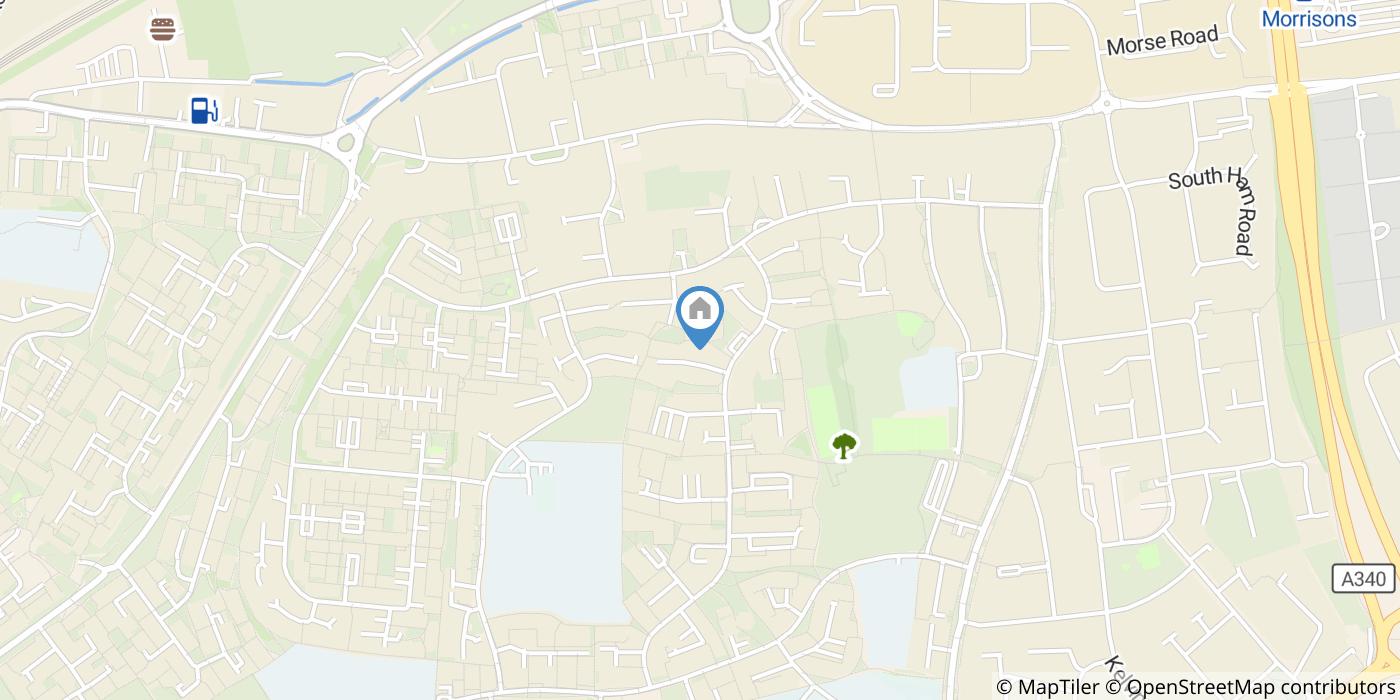Basingstoke - Room in a Shared House, Woburn Gardens, RG22 - To Rent ...