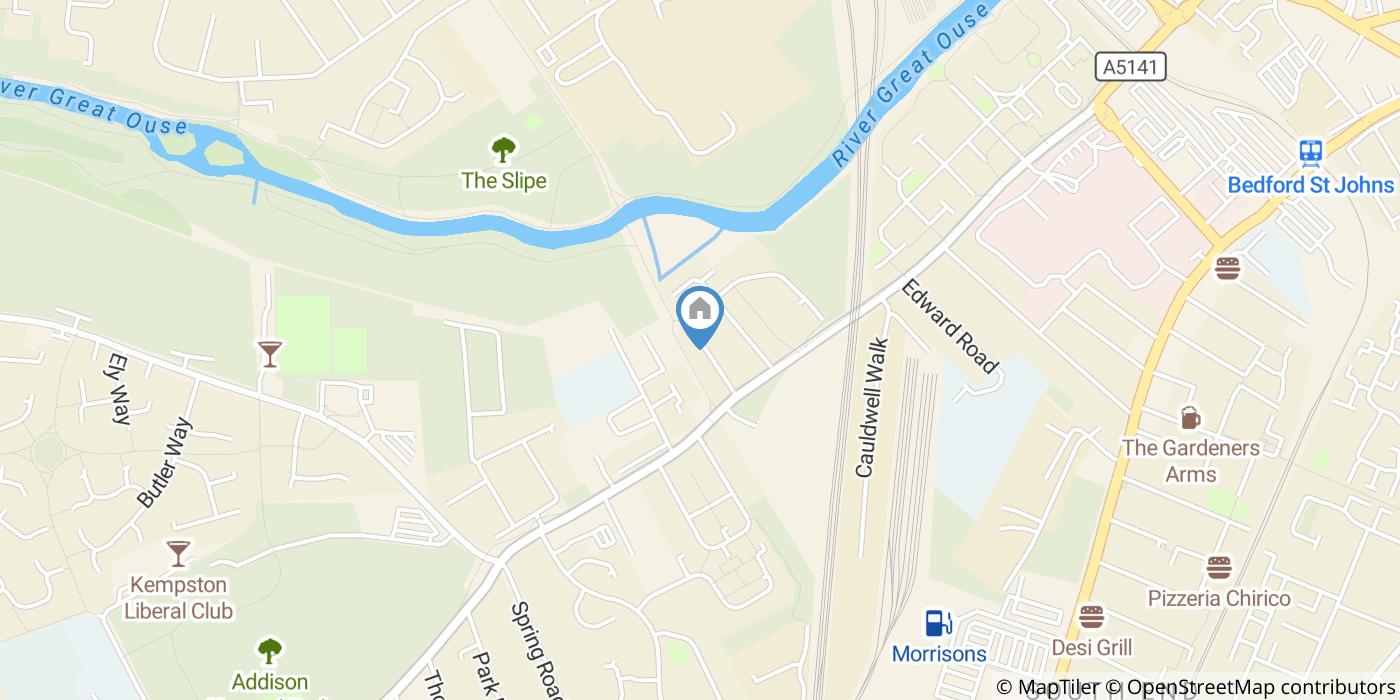 3 Bed Terraced House, Stafford Road, MK42