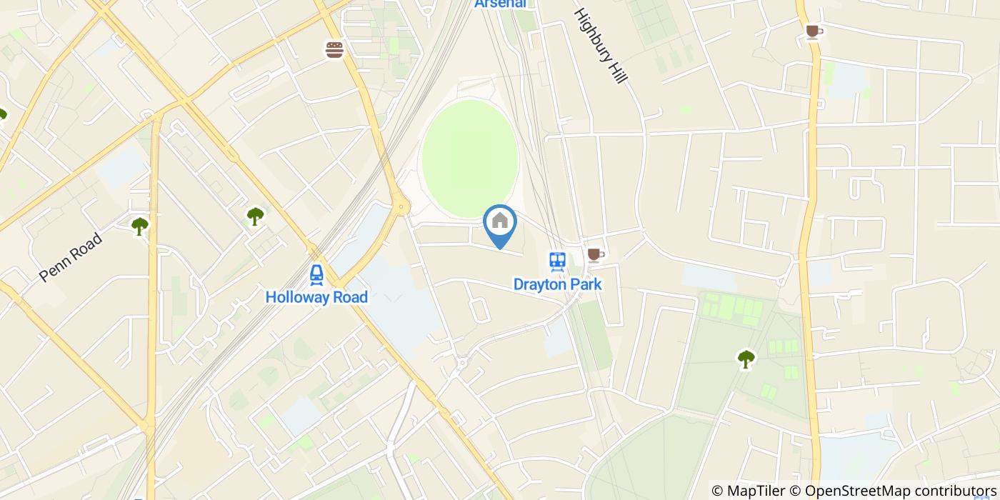 Studio Flat, Queensland Road, N7