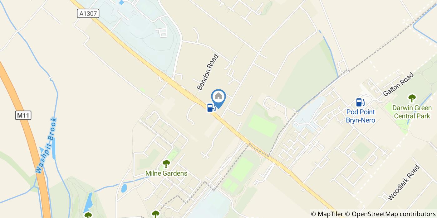 1 Bed Semi-Detached House, Thornton Road, CB3