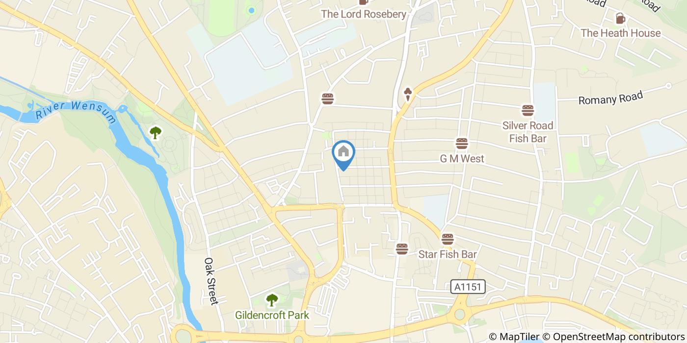 Room in a Shared House, Guernsey Road, NR3