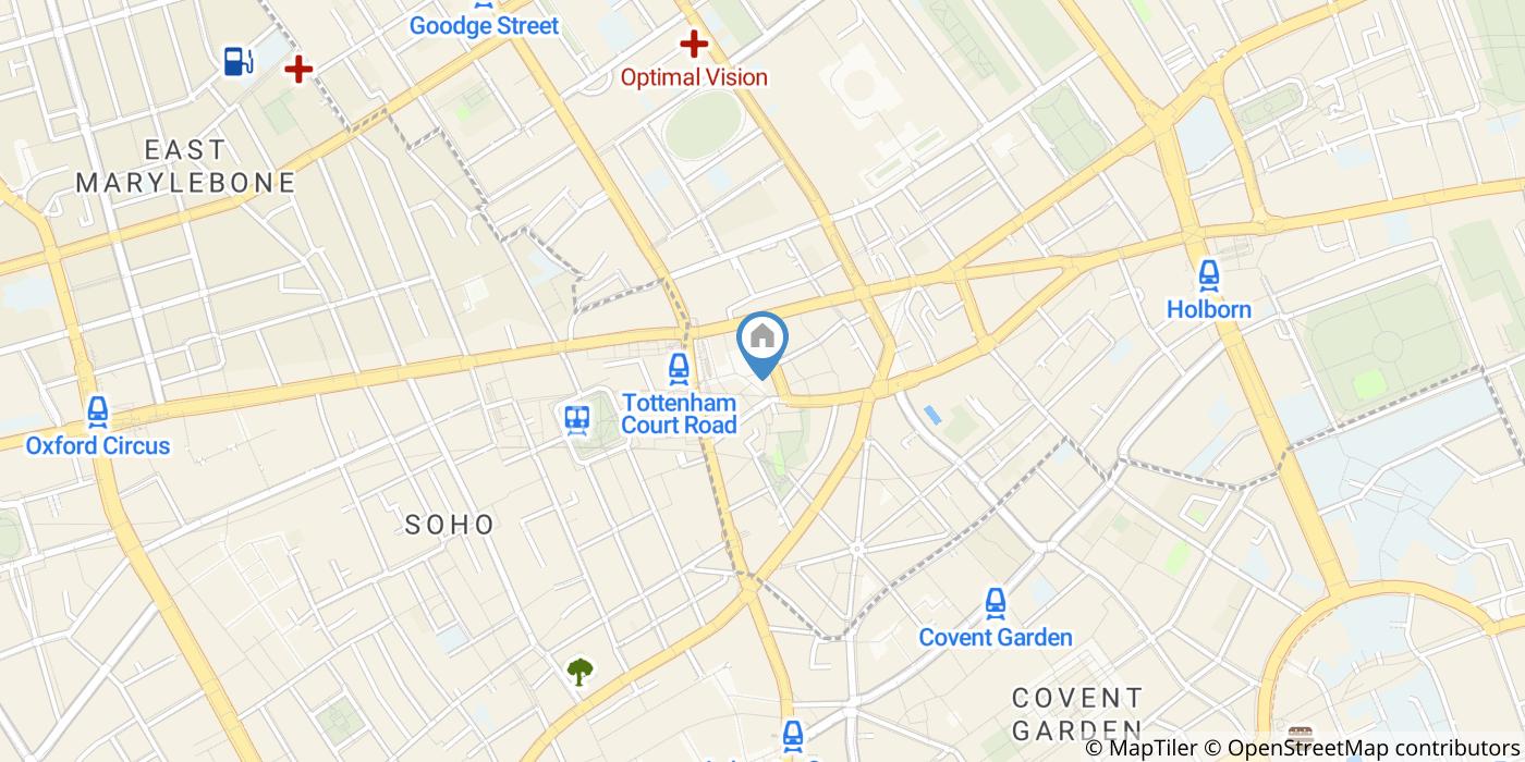 2 Bed Flat, Centre Point House, WC2H
