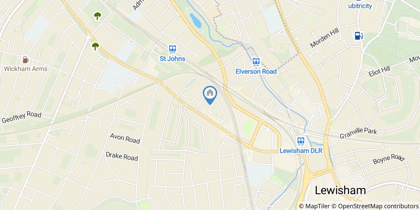 Studio Flat, Sunninghill Rd, SE13