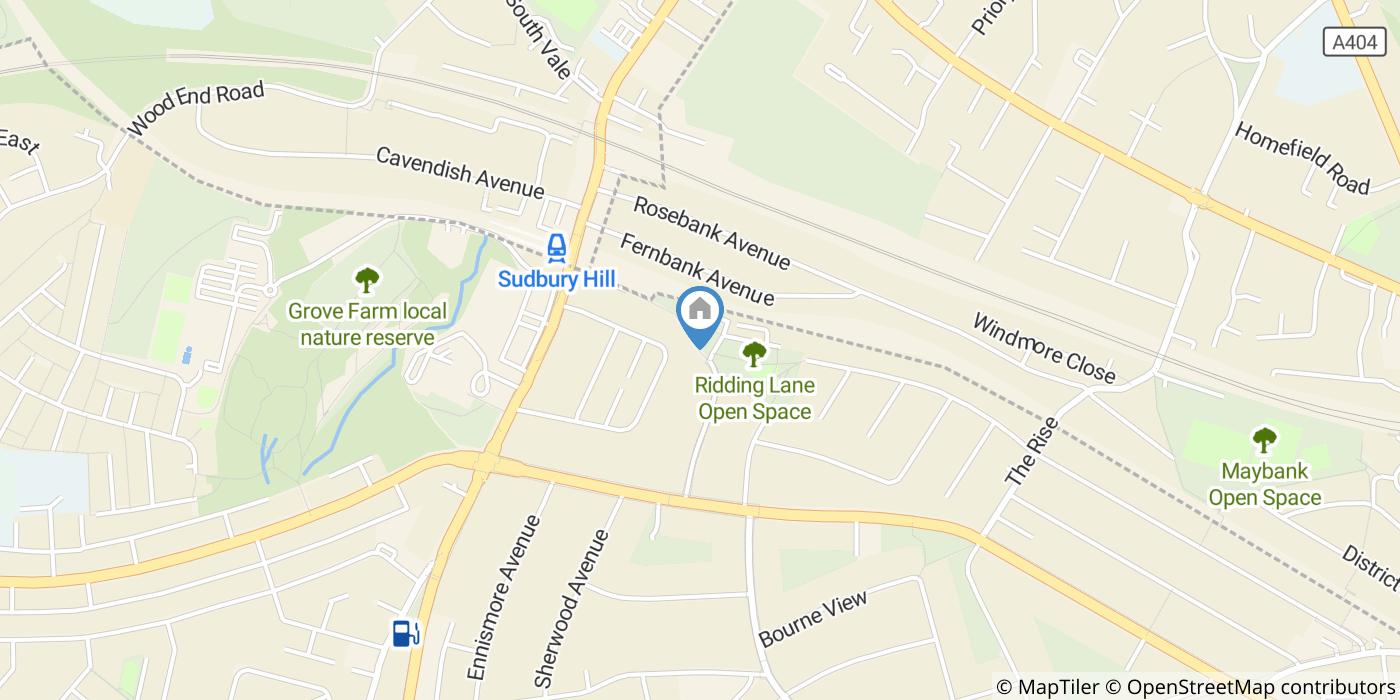 Studio Flat, Ridding Lane, UB6
