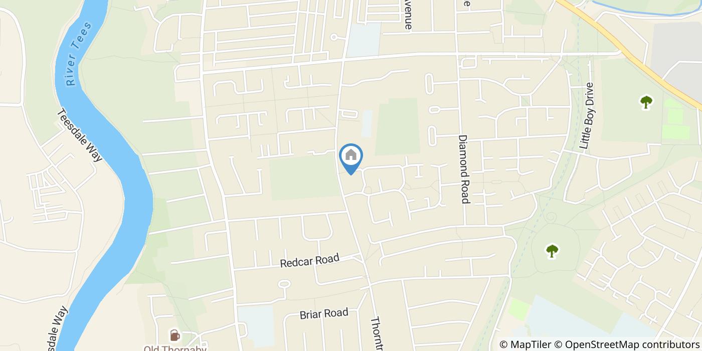 2 Bed End Terrace, Weddell Court, TS17