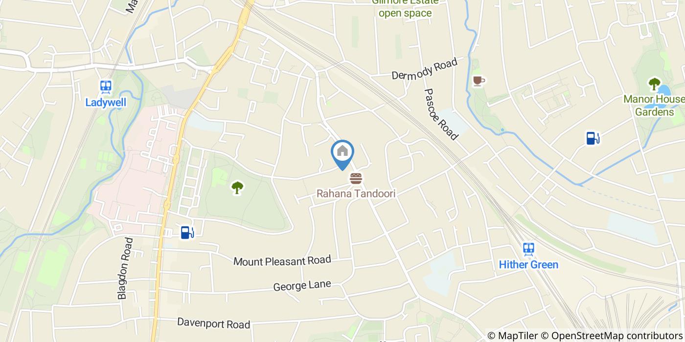 2 Bed Terraced House, Thornford Road, SE13