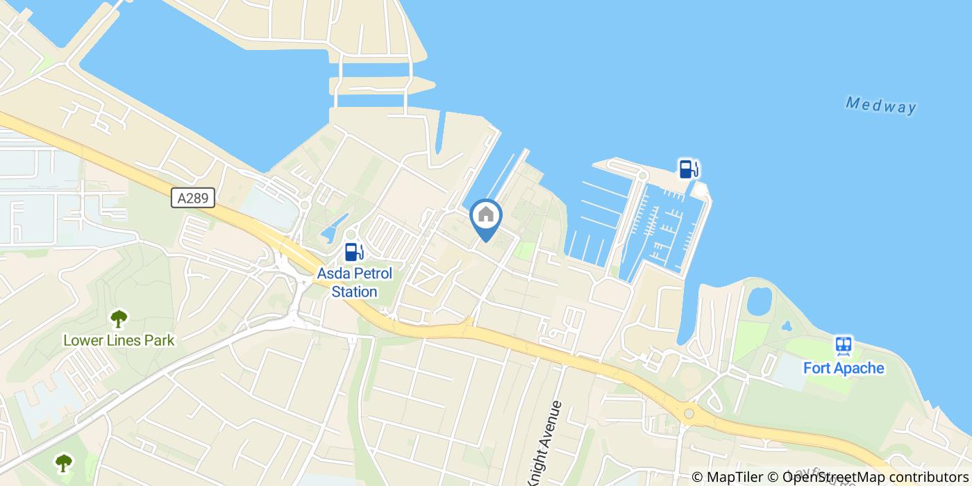 1 Bed Flat, Ocean Drive, ME7