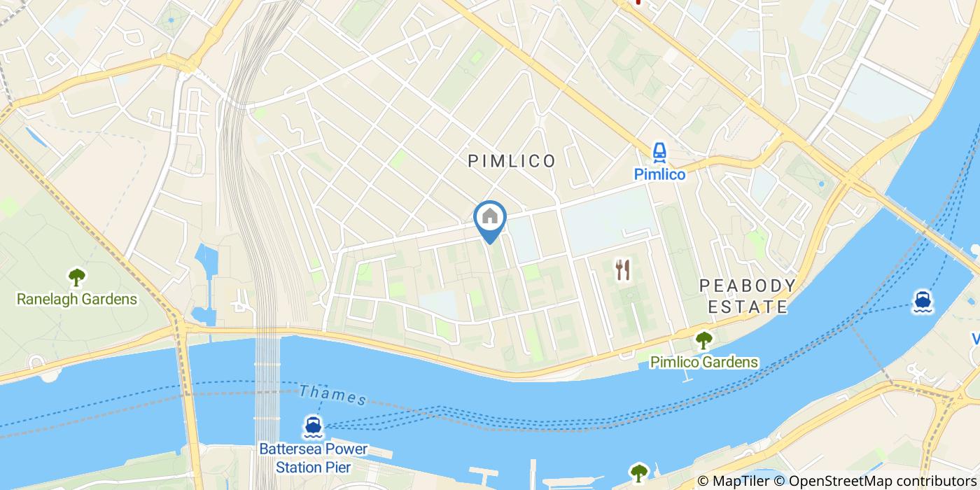 Pimlico - 4 Bed Terraced House, Marryat House, SW1V - To Rent Now for £ ...