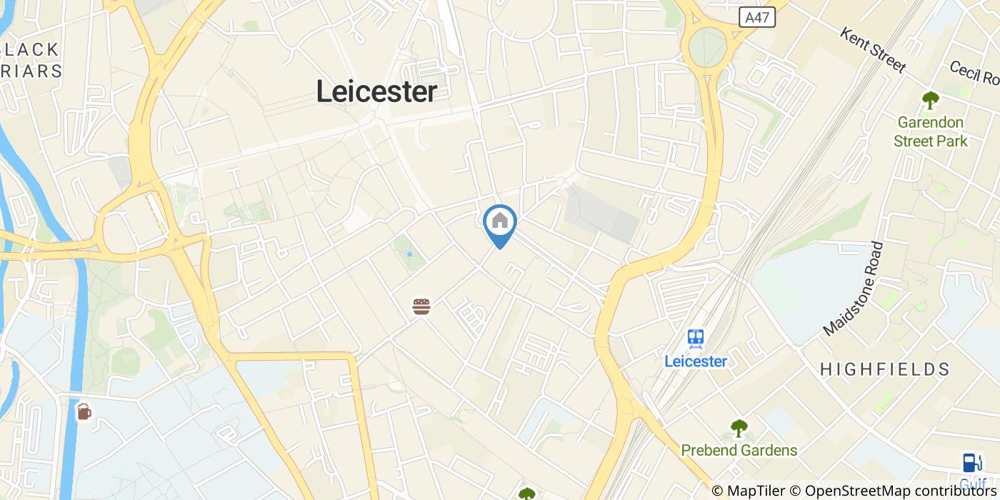 1 Bed Flat, Bradshaw House, LE1
