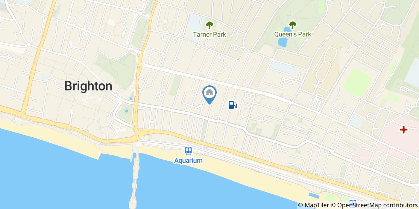 1 Bed Flat, First Floor, BN2