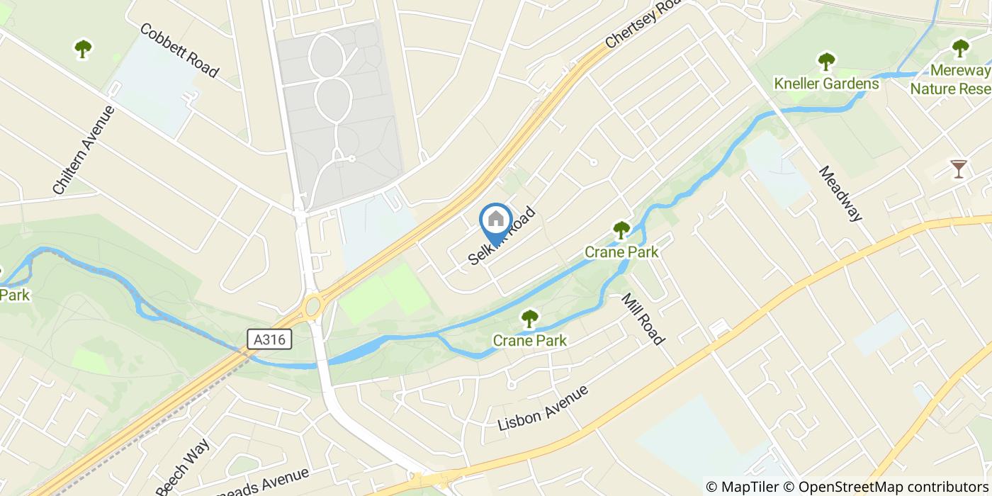 Room in a Shared House, Selkirk Road, TW2