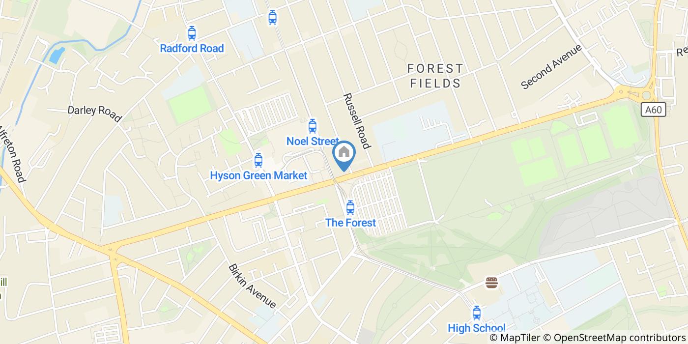 4 Bed Terraced House, Gregory Boulevard, NG7