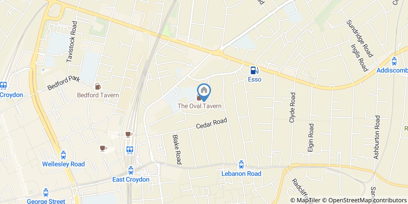 Studio Flat, Oval Road, CR0