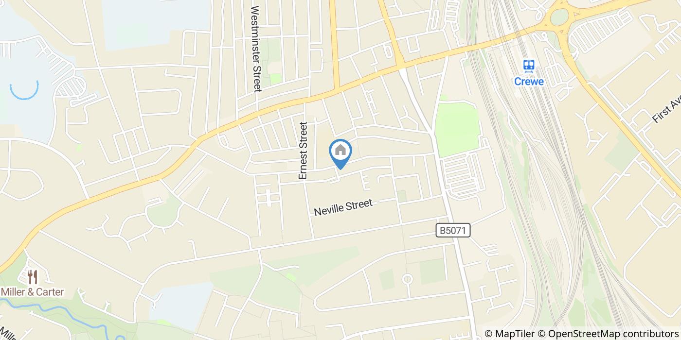 Room in a Shared House, Bedford Street, CW2