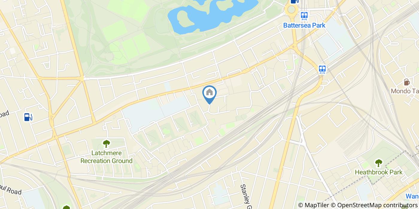 London - 1 Bed Flat, Charlotte Despard Avenue, SW11 - To Rent Now for £ ...