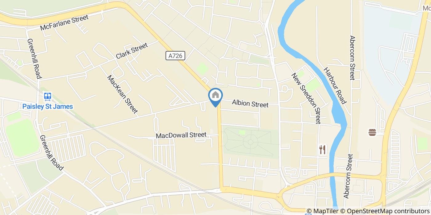 2 Bed Flat, Caledonia Street, PA3
