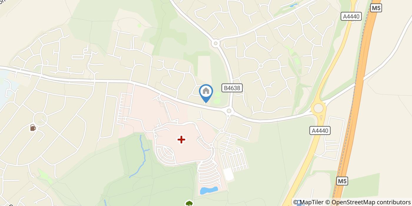 2 Bed Terraced House, Oaklands, WR5