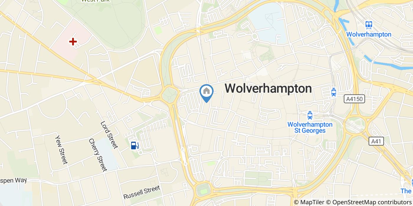 3 Bed Terraced House, School St, WV1