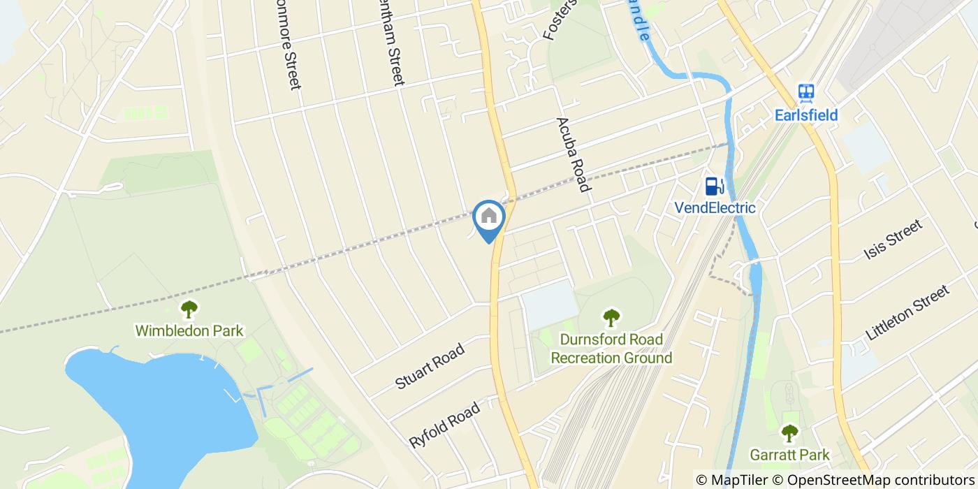 2 Bed Maisonette, Durnsford Road, SW19