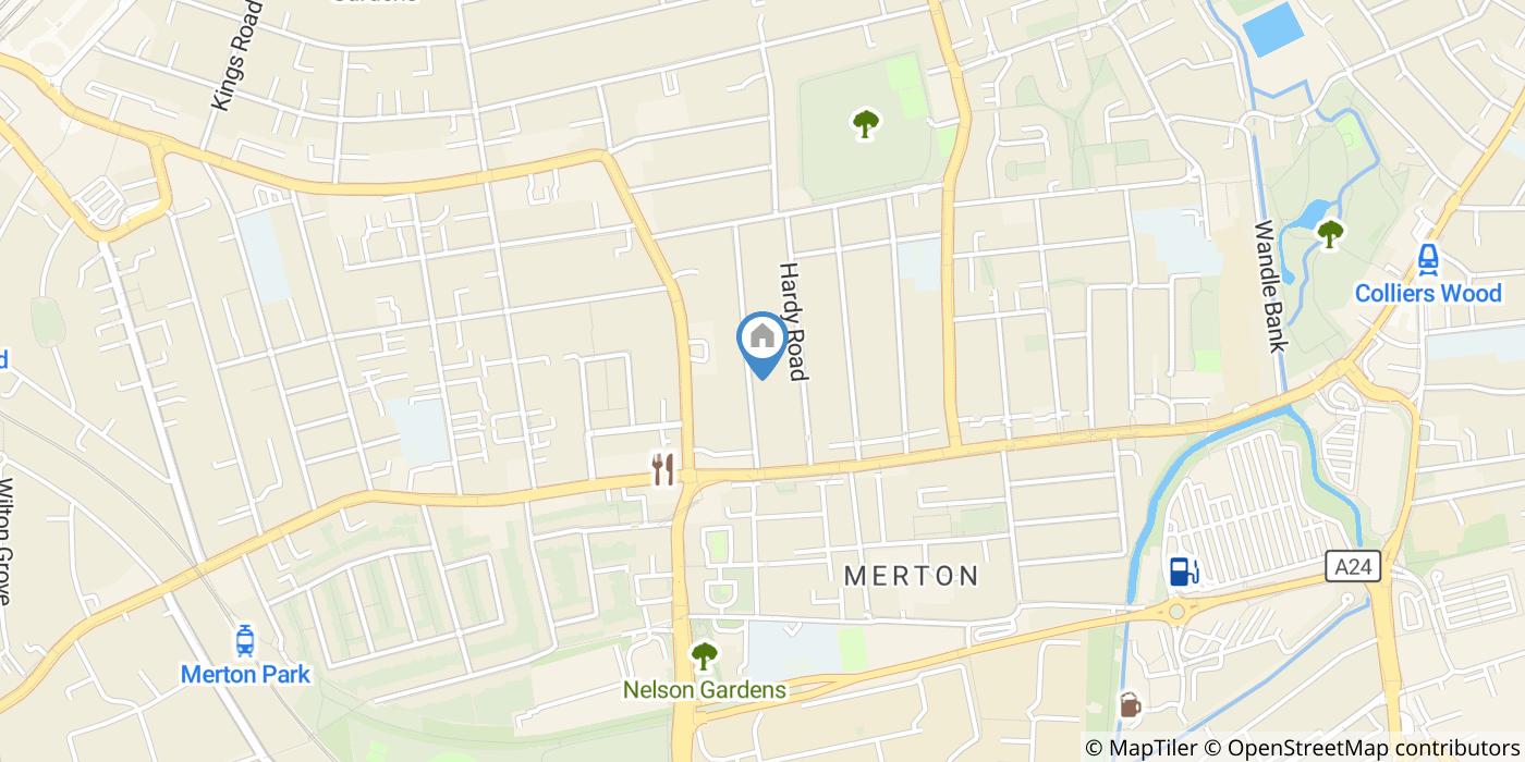 3 Bed Maisonette, Hamilton Road, SW19
