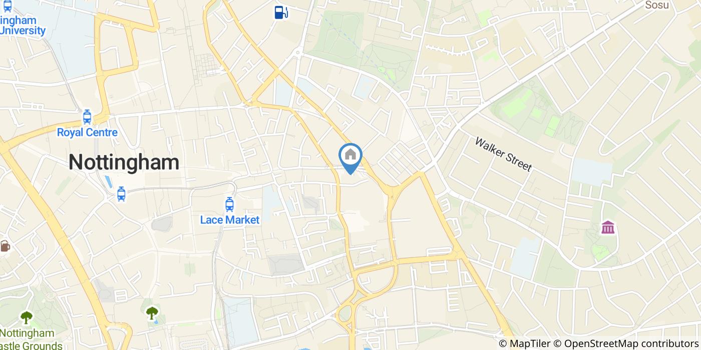 Room in a Shared House, Hockley, NG1