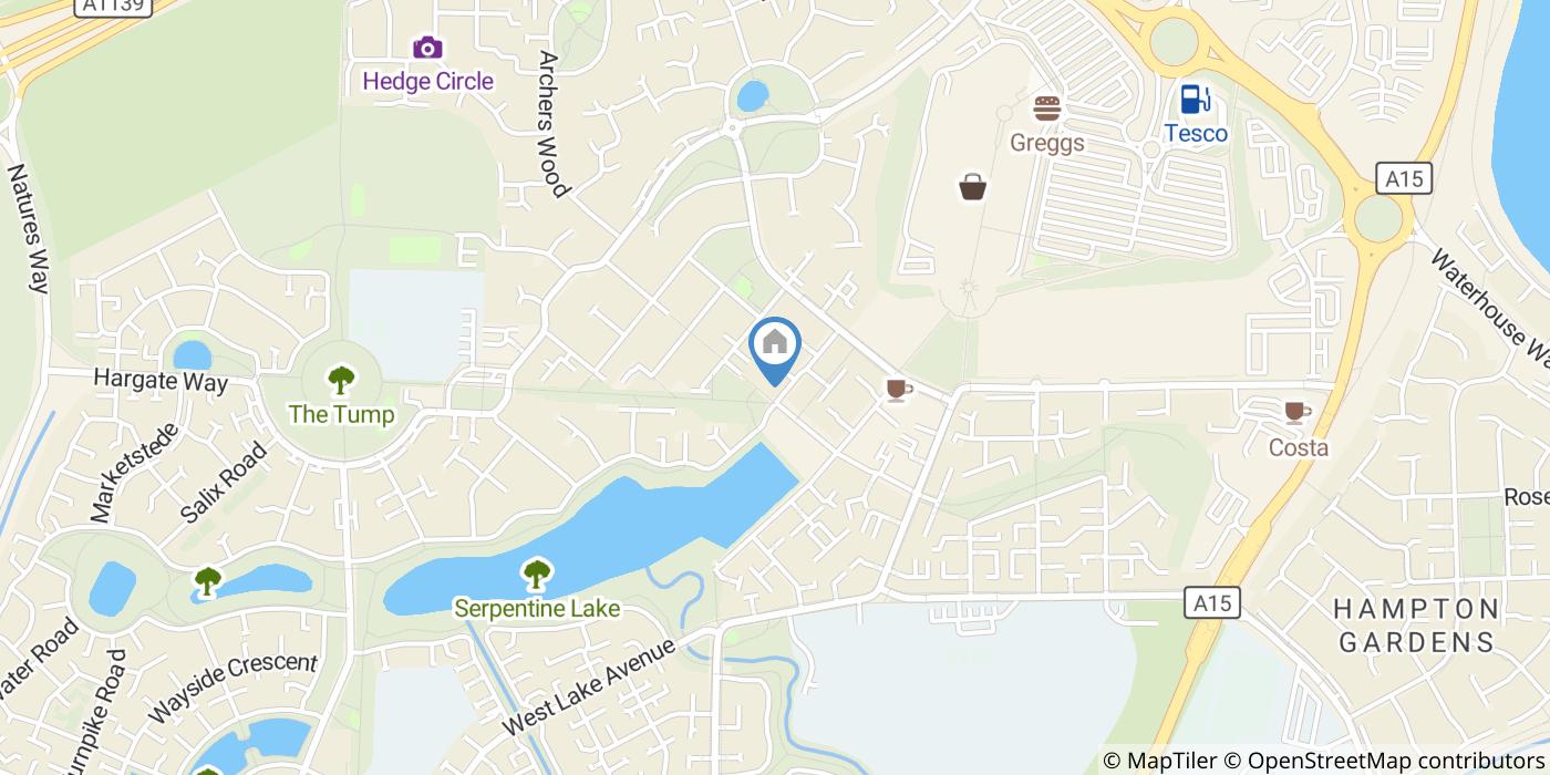 2 Bed Flat, Hampton Centre, PE7