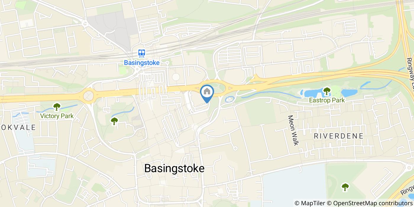 1 Bed Flat, Churchill Way, RG21