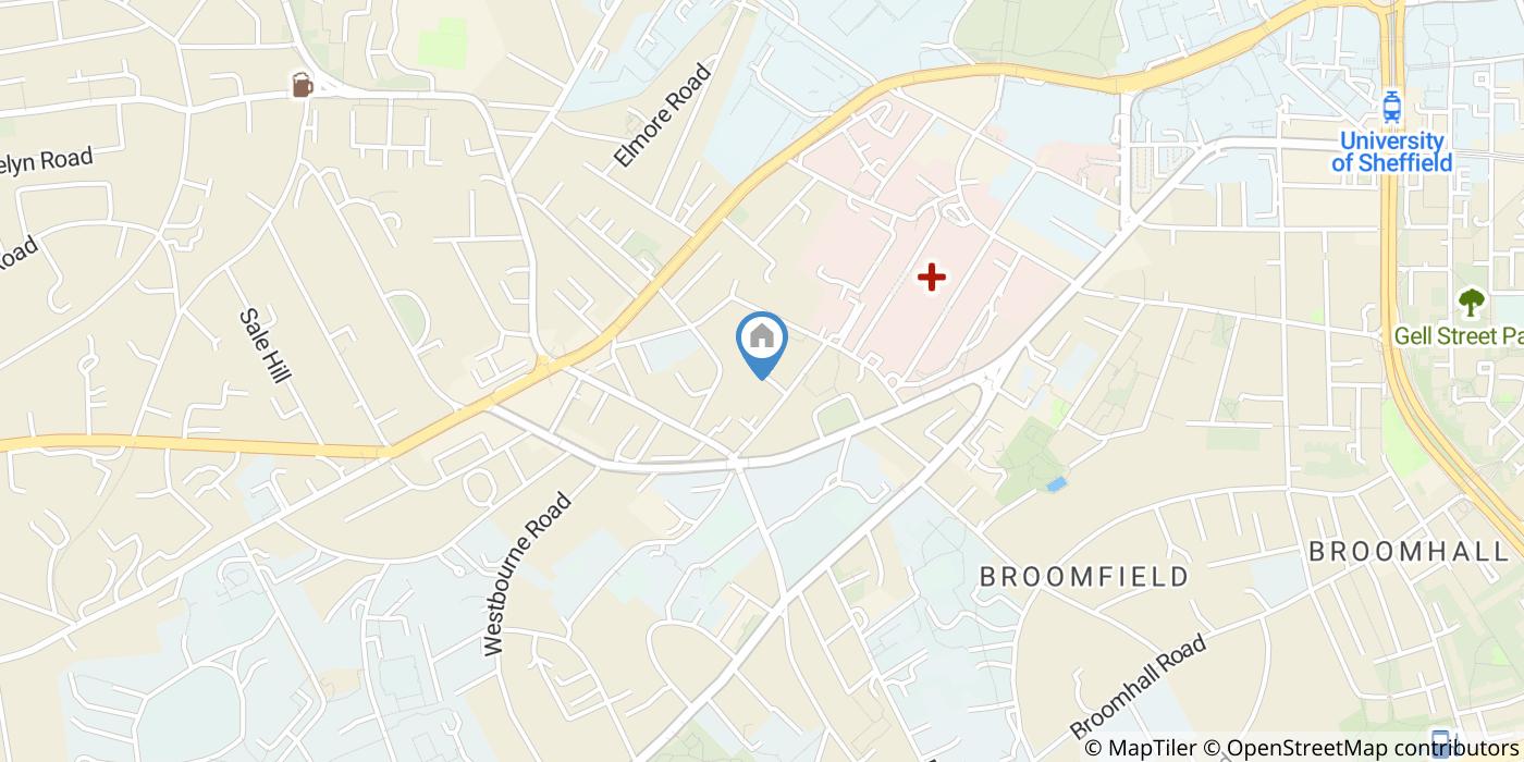 Room in a Shared House, Broomfield Road, S10