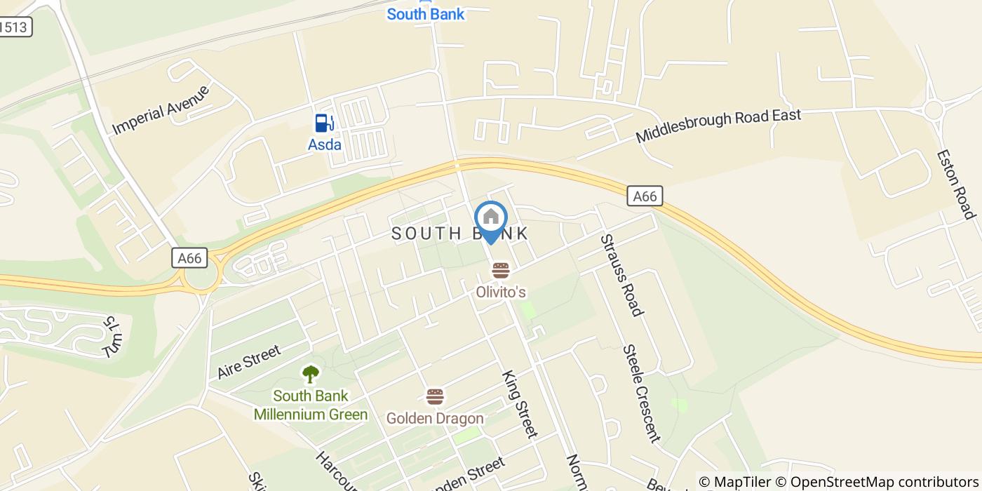 Studio Flat, Normanby Road, TS6
