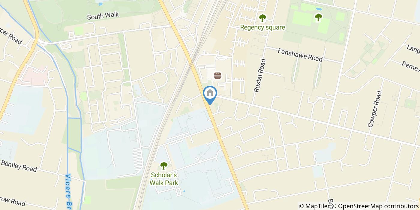 2 Bed Flat, Marque House, CB2